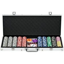 SPORTNOW 500-Piece Poker Chips