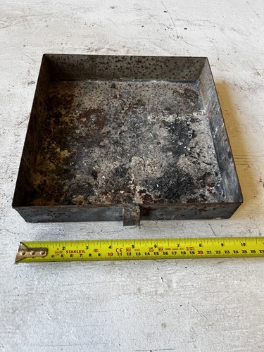 Ash pan for - burner, size
