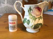 Rare Roy Kirkham Redoute Roses Fine Bone China 1 Pint Custard / Water Jug