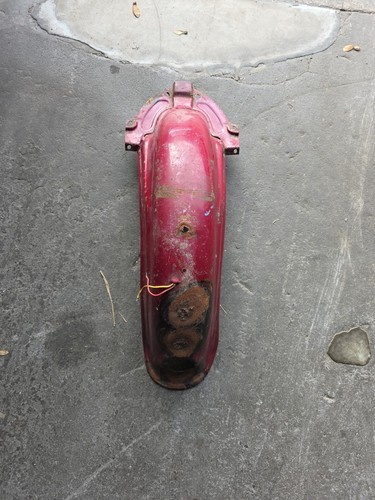 Rear fender mudguard - rear, for