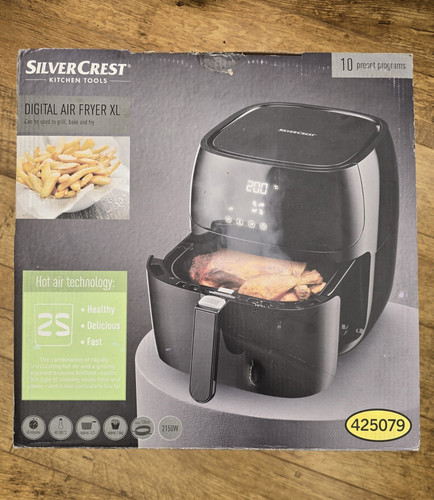 Silvercrest digital air fryer - silvercrest,