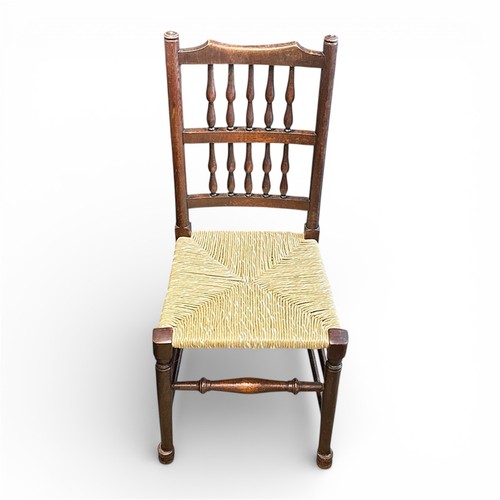 Vintage rush seat wooden - vintage,