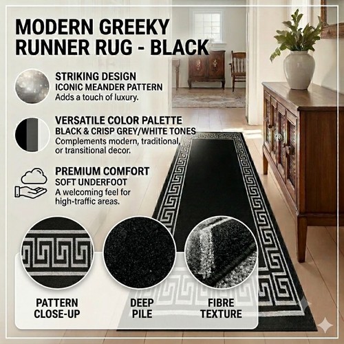 Long hallway runner rug non - runner,