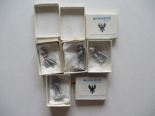 Monarch miniatures 54mm pewter - monarch,
