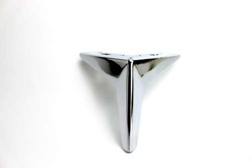 Metal chrome leg sofa - 5",