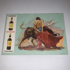 Vintage Postcard Bullfighting