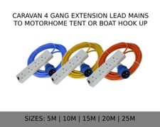 CARAVAN 4 GANG EXTENSION LEAD