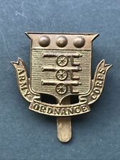 Army Ordnance Corps, RAOC, British Army WW1 Cap Badge.