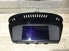 BMW 5 SERIES E60 520d 2007 RHD SAT NAV DISPLAY SCREEN MONITOR 9145103