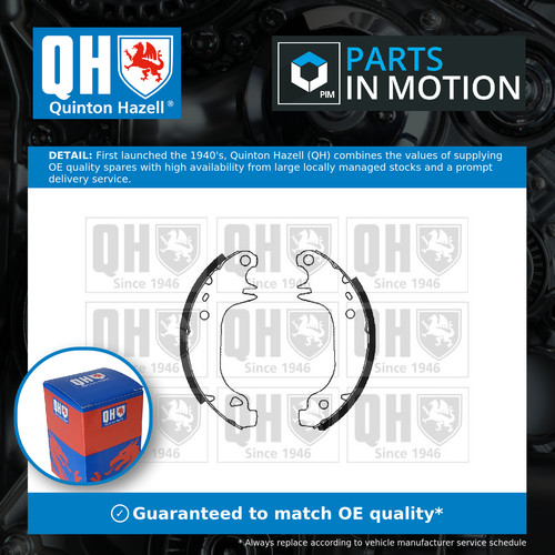 Brake shoes set fits - shoes,