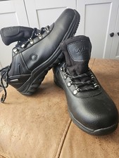 Cotton Traders Black Leather