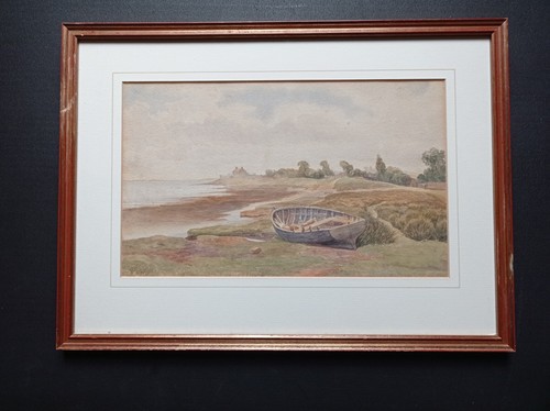 Victorian watercolour painting