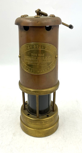 Brass coal miners - brass, vintage