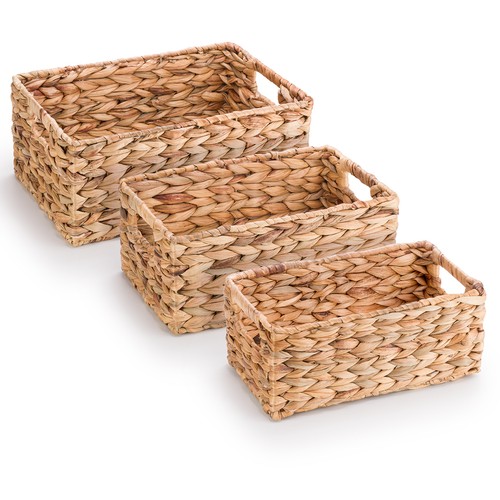 Water hyacinth storage hamper - water,