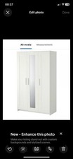 Ikea BRIMNES wardrobe  White