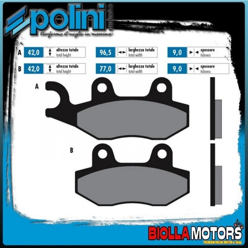 174 0070 front polini brake - 174.0070,