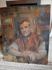 Portrait of Harry Braithwaite by Duncan Mackay 1954