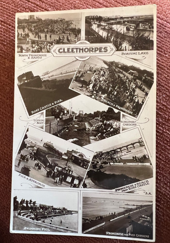 Antique postcard cleethorpes - antique,