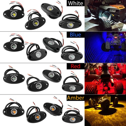 Led rock light - 4x,