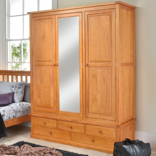 Solid pine triple - pine,