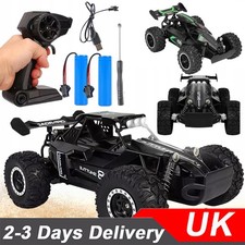 Large Remote Control RC Cars Big Monster Truck 2WD Rock Crawler Kid Toy Electric