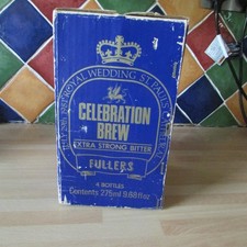 Fullers Celebration Brew 1981 Royal Wedding- 4 bottles boxed bitter