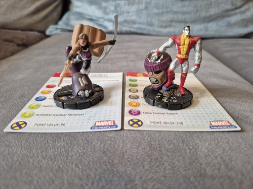 Marvel heroclix figures - marvel, with