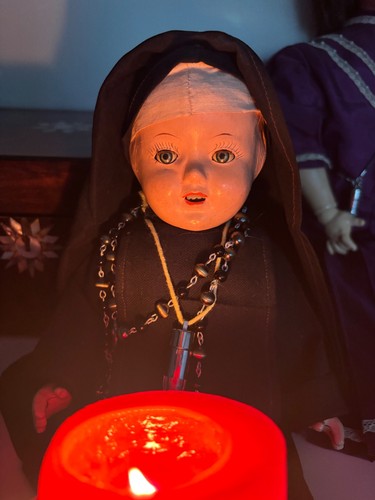 Creepy 1940s composition - , nun