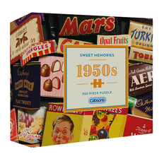 Gibsons Sweet Memories of the 1950s 500 Piece Jigsaw Puzzle
