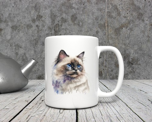 Birman cat 11oz coffee mug - 11oz,