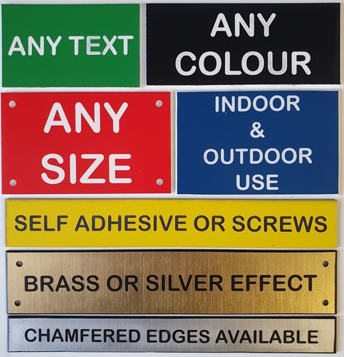 Engraved signs door plaque - engraved,