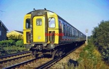 PHOTO  4VEP 3490 TO READING. STAR LANE CROSSING WOKINGHAM. 9.97