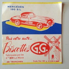 OLD IMAGE BISCUITS G.G. LE