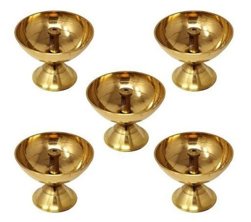 Brass small paro akhand - akhand, diya