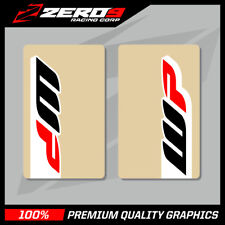 WP UPPER FORK DECALS KTM 85 MOTOCROSS GRAPHICS MX GRAPHICS CLEAR 16