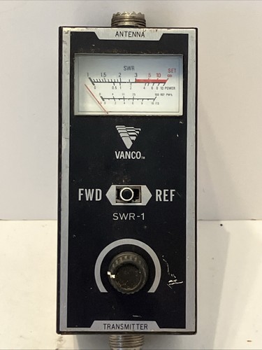 Vanco swr field - swr-1, and