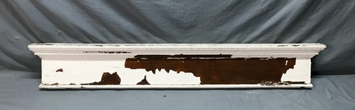 Antique oak door header - antique,