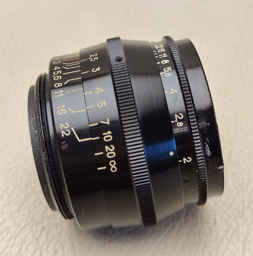 Jupiter black m39 50mm - jupiter-8,