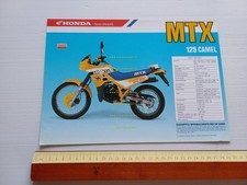 Honda mtx 125 - mtx, 1987-88