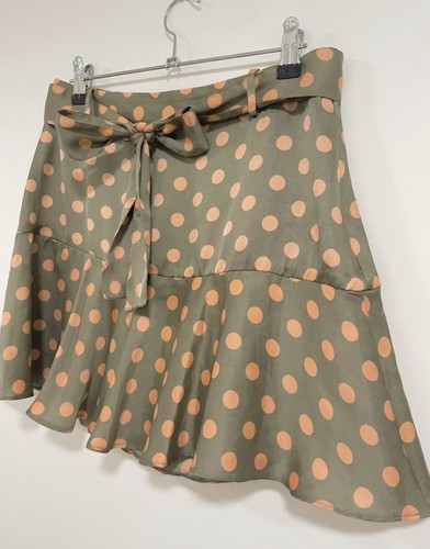 Zara olive green polka dot - zara,