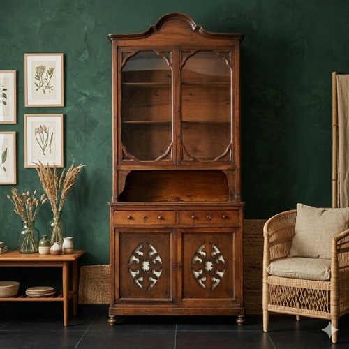 Antique double top - double, showcase