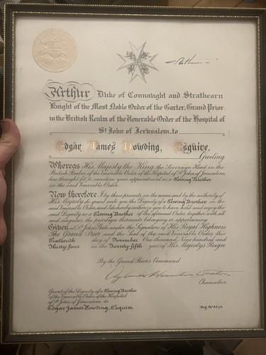 1934 certificate british - 1934,