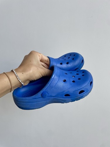 Blue kids clogs slip - slip, eva