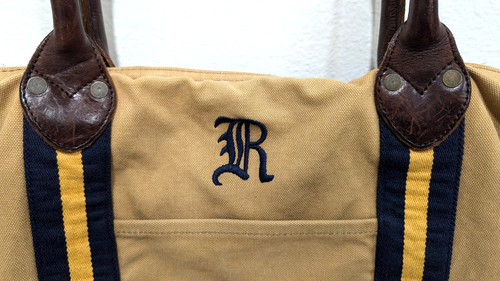 Vtg ralph lauren rugby tote - vtg,
