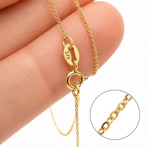 Gold belcher rolo necklace - rolo,