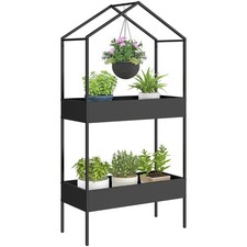 Outsunny 2 Tier Plant Stand