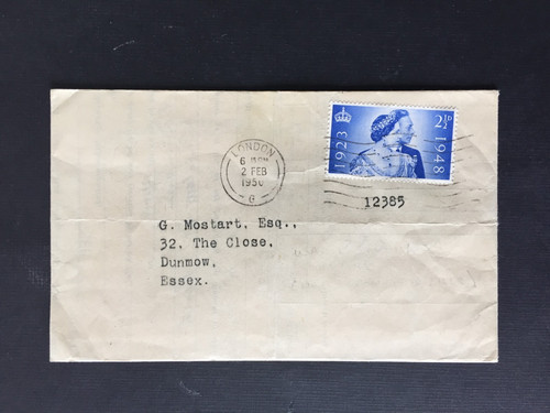 1950 home made cover - 1950,