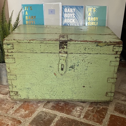 Vintage indian painted green - vintage,