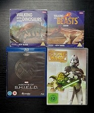 Walking with Dinosaurs/Beasts, The Clone Wars Season 6, Agents of SHIELD DVD's
