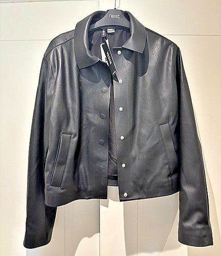 Ladies faux leather - h&m,